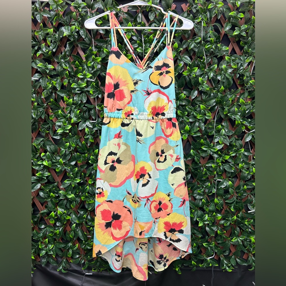 Charlotte Russe High-Low Floral Dress - Size XS